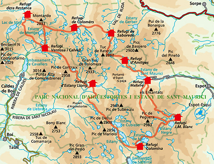 Mapa Carros de Foc