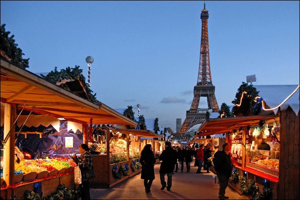  Mercado de navidad de París - Francia