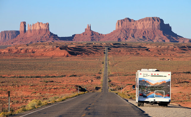 motorhome en monument valley