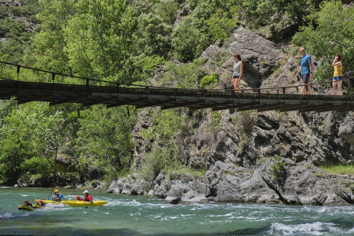 Rafting en el Noguera Pallaresa. Foto