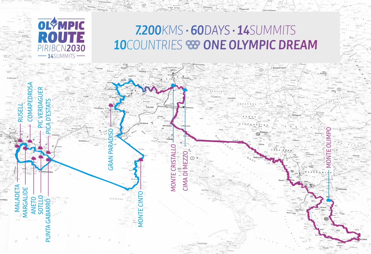 Olympic Route Sergi Mingote