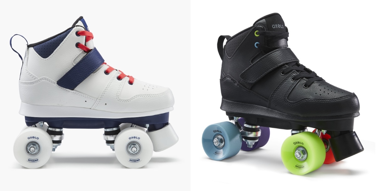 Patines de 4 ruedas artísticos para niños y adultos Oxelo quad100