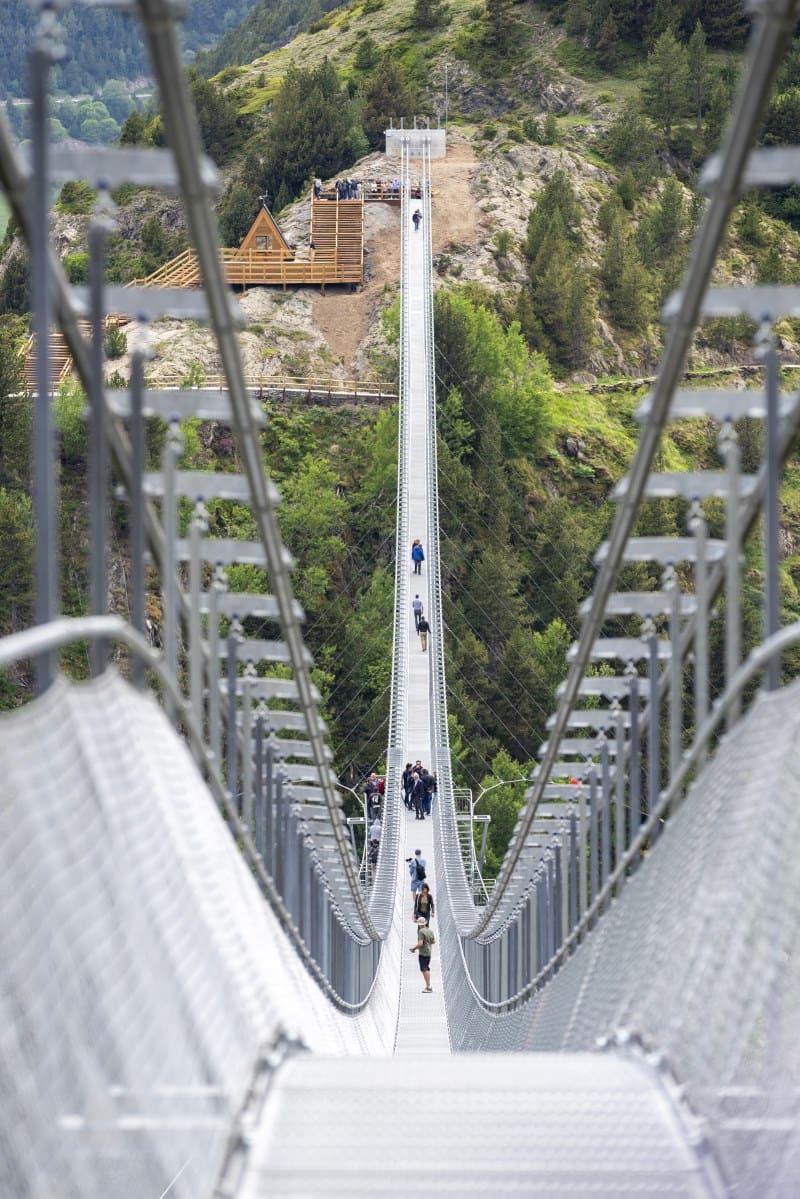 puente tibetano Andorra, Canillo