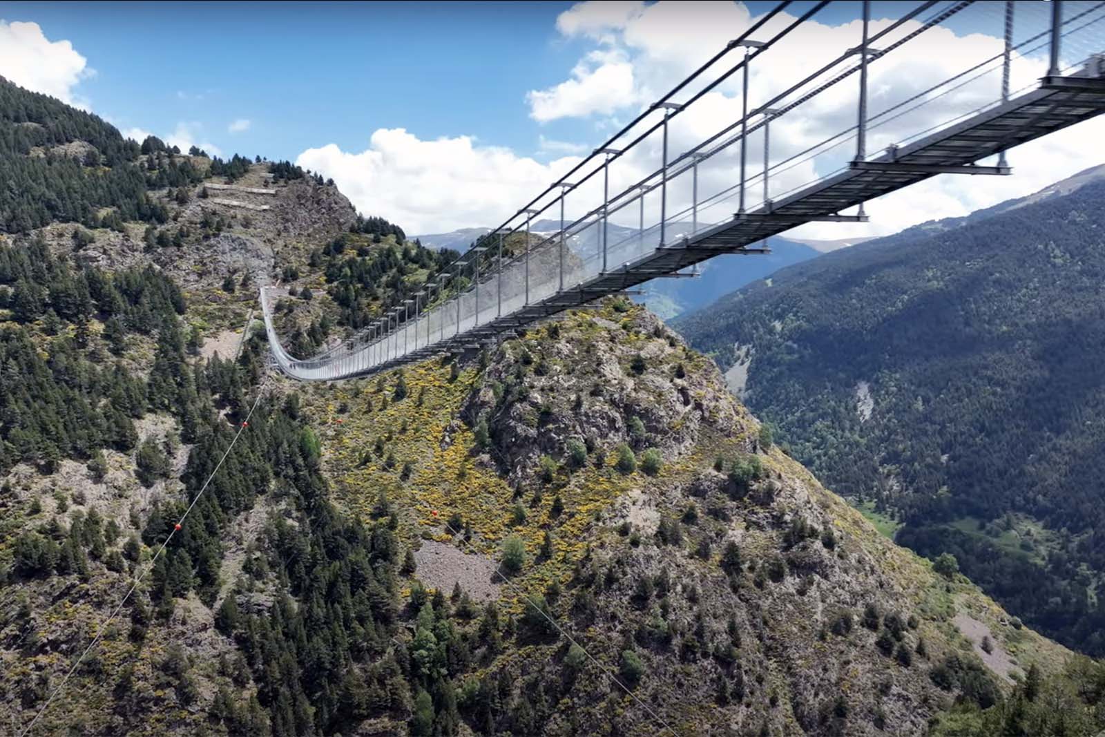 Puente tibetano, Andorra