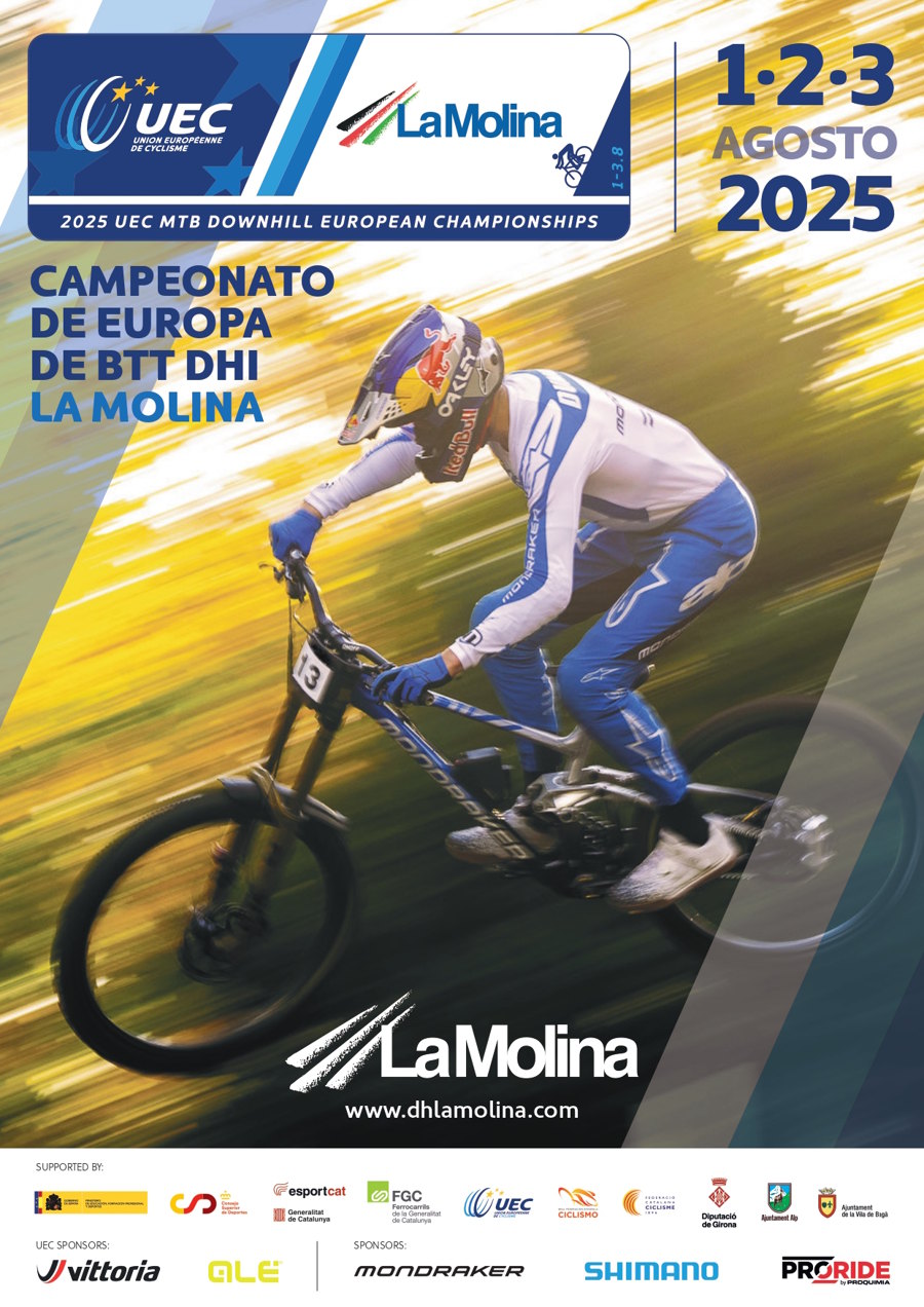 poster La Molina descenso BTT