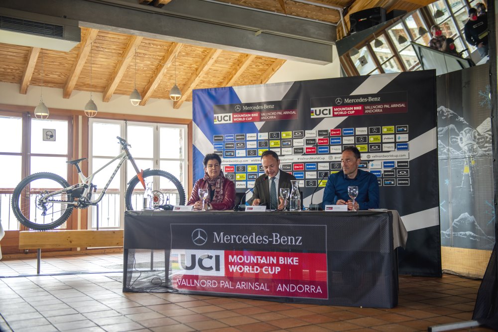 Vallnord Pal Arinsal presentacion copa mundo mtb uci