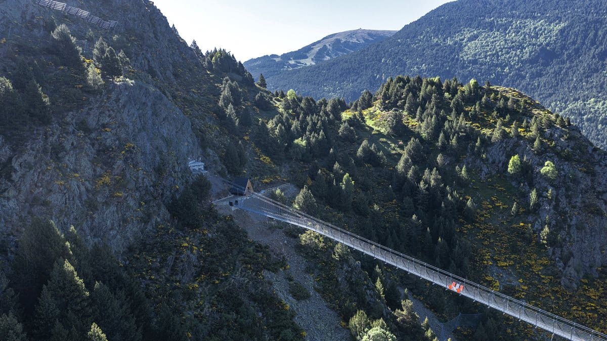 puente tibetano Andorra, Canillo