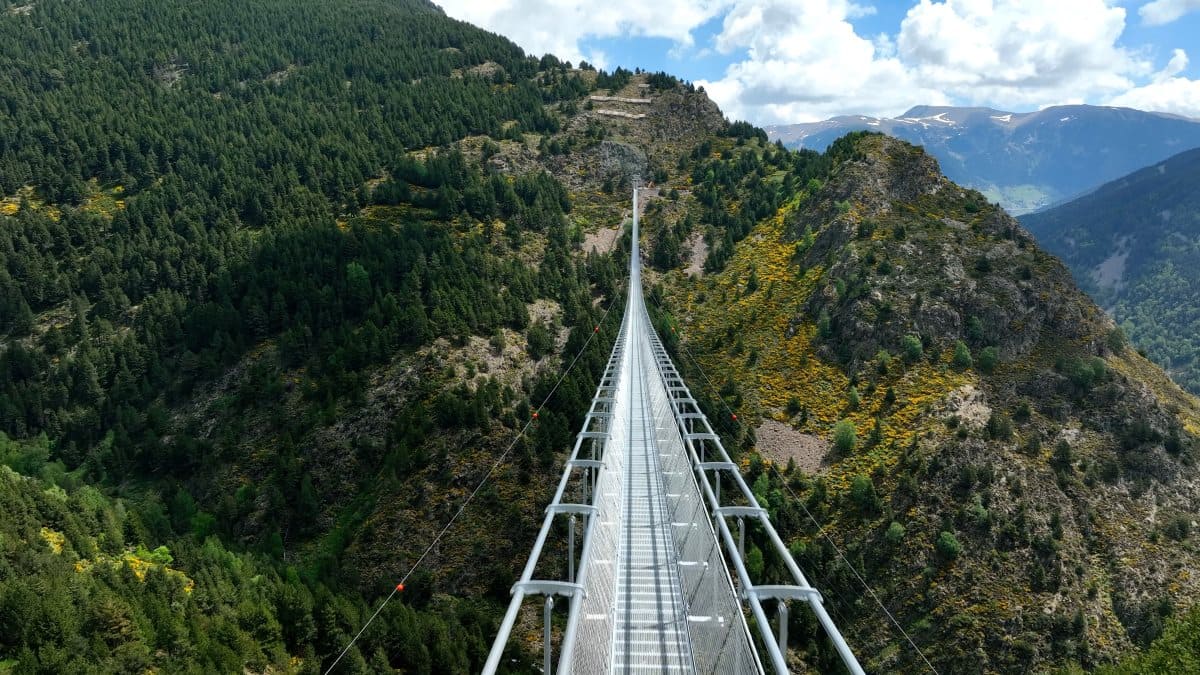 puente tibetano Andorra, Canillo