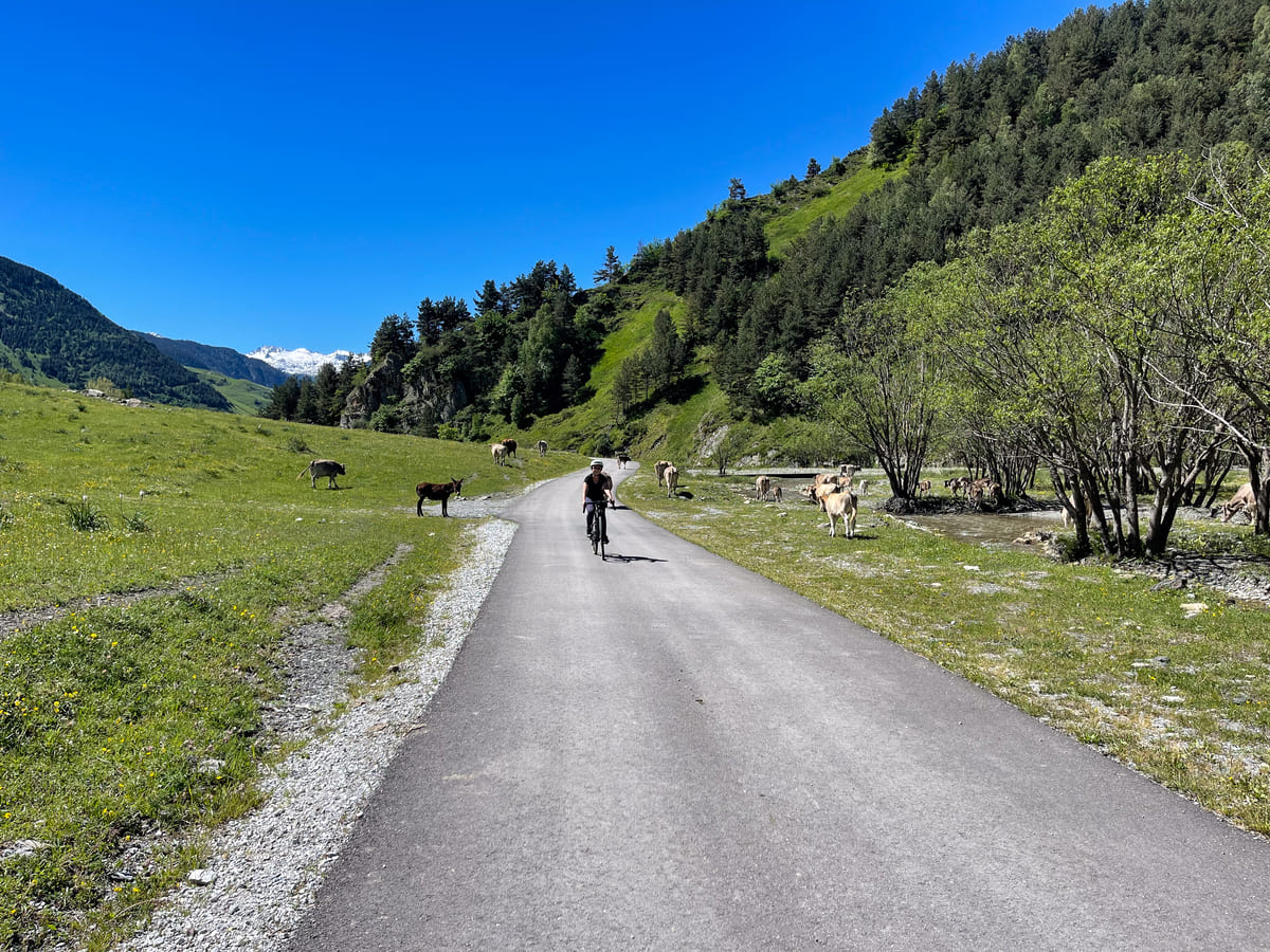 Pedaleando en la Val d'Aran