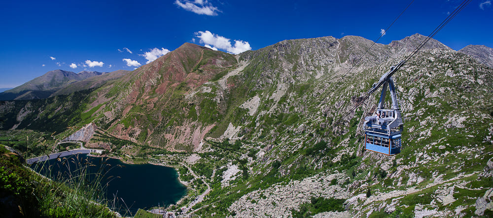 teleférico de la Vall Fosca