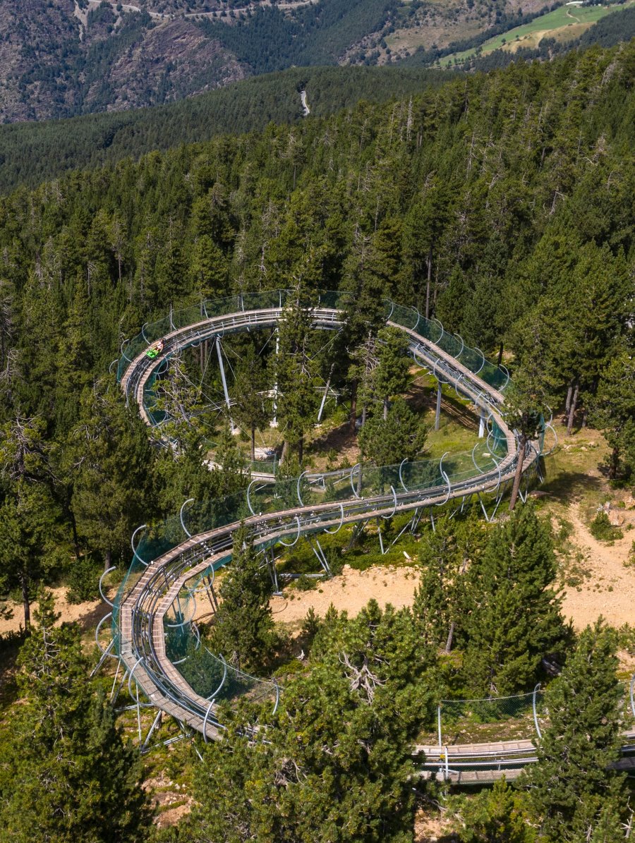 Vista aérea del Tobotronc