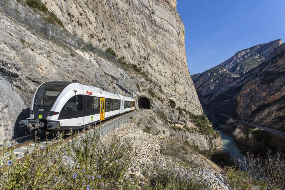 Tren del Llacs Panorámico. (Foto: FGC)