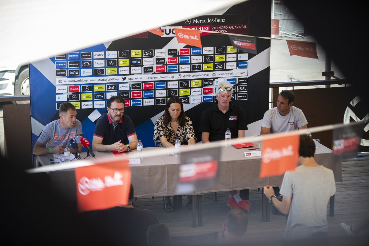 Vallnord Pal Arinsal presentacion copa mundo mtb uci
