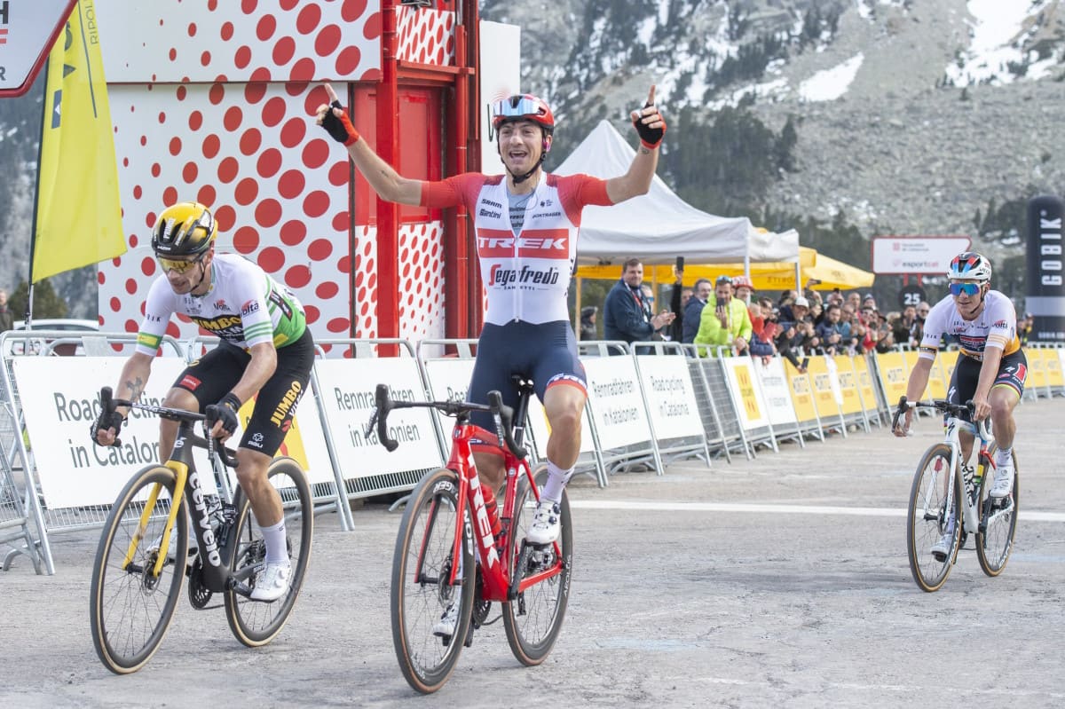 Volta a Catalunya, llegada a Vallter, edición 2023. Foto © Volta a Catalunya