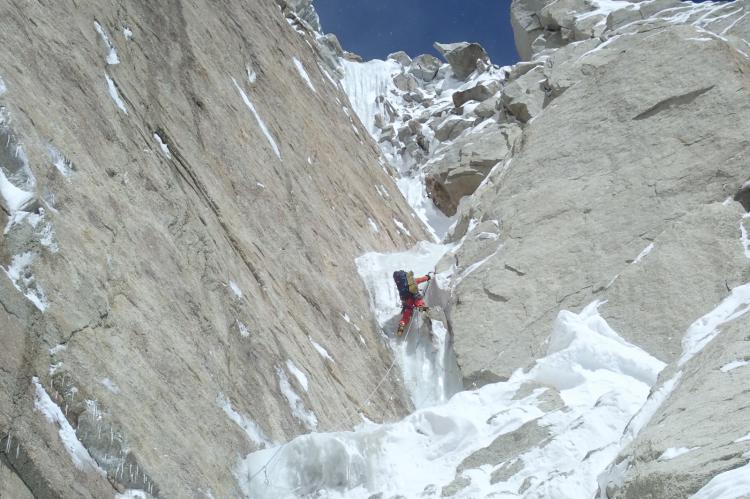 Escalando el Denali, cara sur