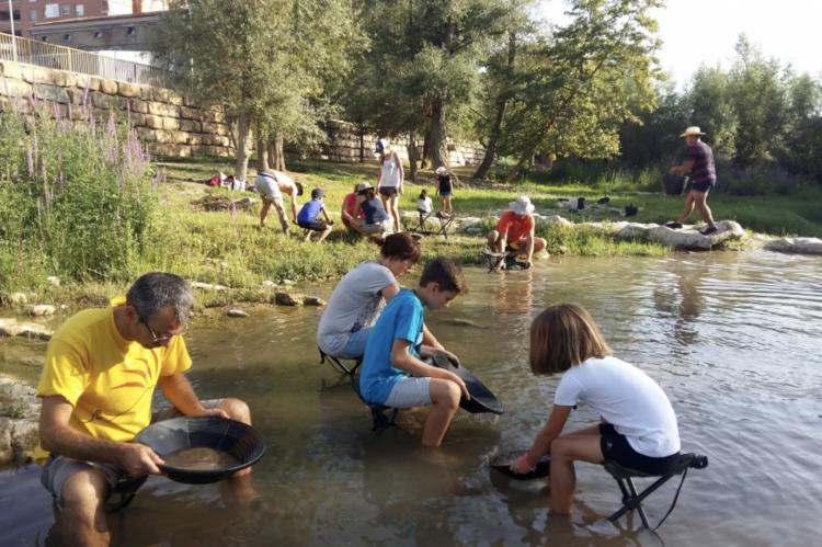 Buscando oro en el Segre