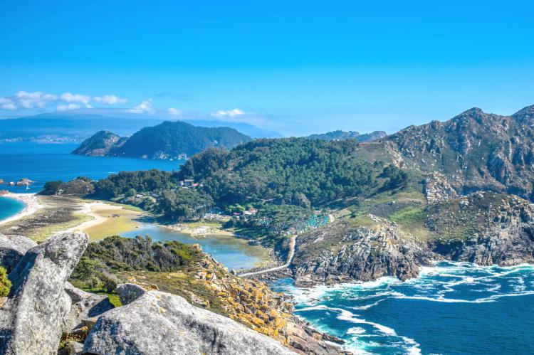 Islas Cies. El mayor tesoro de los estuarios de Vigo (Galicia).