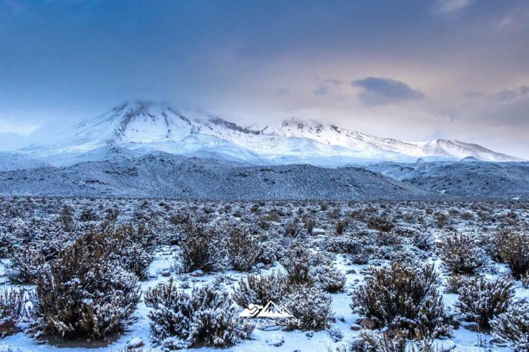 Nieva en el desierto de Atacama, el más seco del mundo