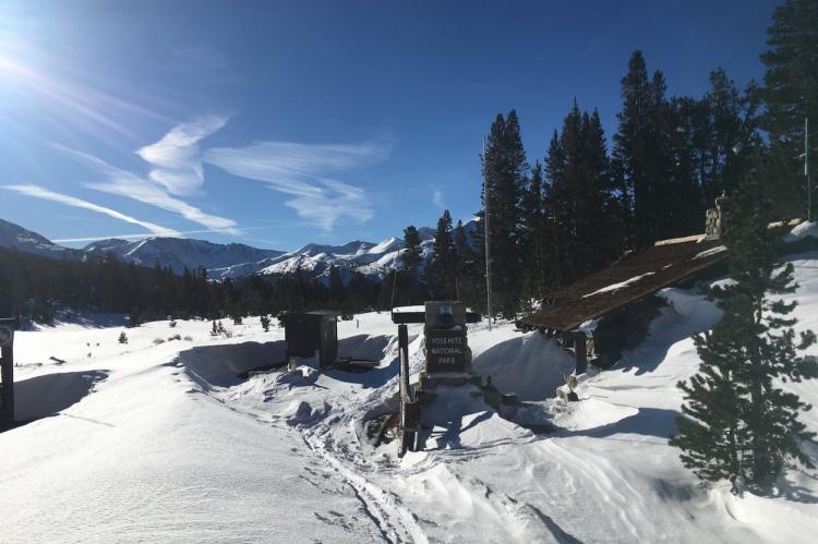 El Parque Nacional de Yosemite luce con más nieve que nunca