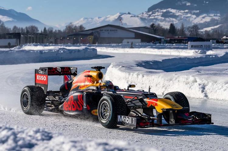 ¿Habrá carreras de Fórmula 1 sobre la nieve? Verstappen demuestra que es posible