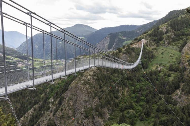 Puente Tibetano de Canillo