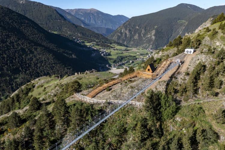 Puente Tibetano de Canillo