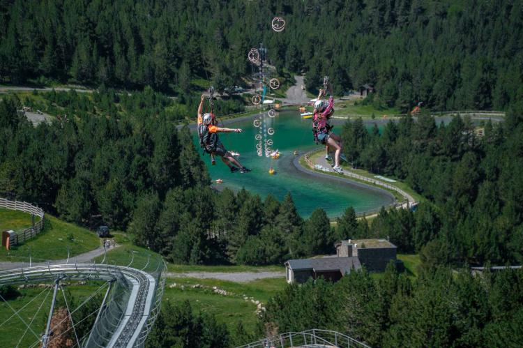 El Mon(t) Magic Family Park de Grandvalira se afianza un verano más entre el público familiar