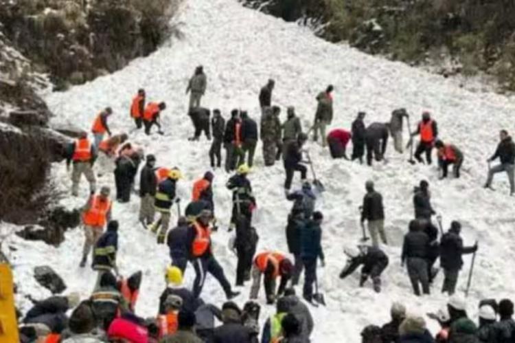 Al menos siete turistas muertos en una avalancha en el Himalaya indio