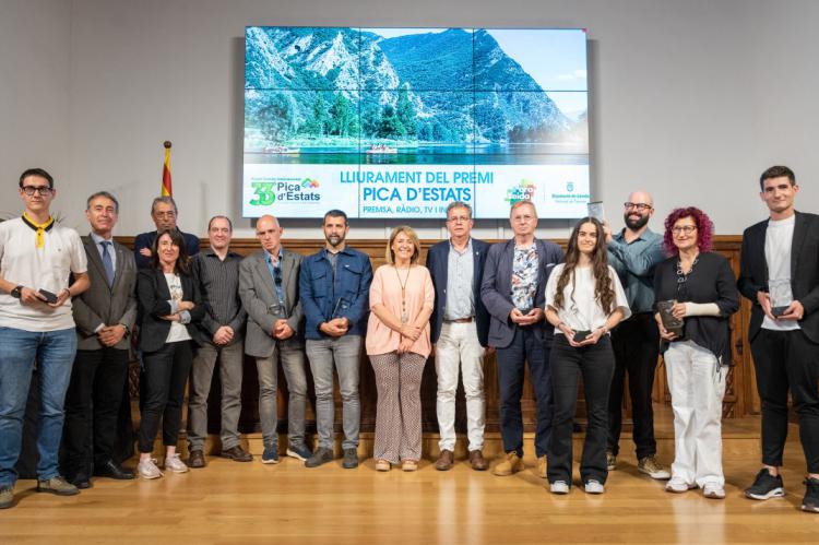Se celebra la entrega de galardones en la 33 edición del premio internacional "Pica d'Estats"