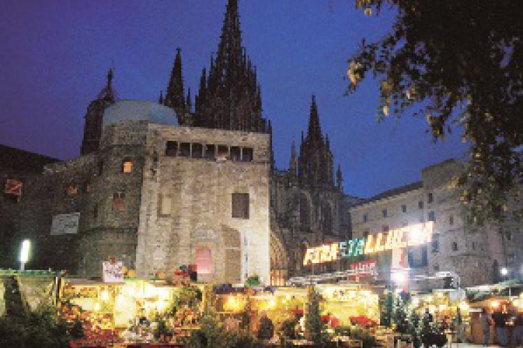 El Mercado navideño de Santa Llúcia. Copyright: Turisme de Barcelona