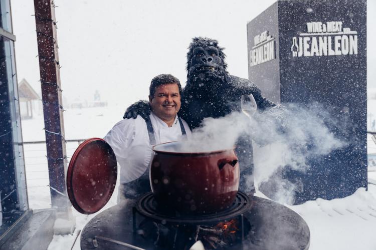 Casa Gerardo con su estrella Michelin, lleva la fabada al Snow Club Gourmet de Grandvalira