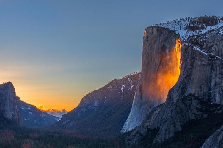 El regreso de la cascada de fuego del Yosemite: Un espectáculo natural único