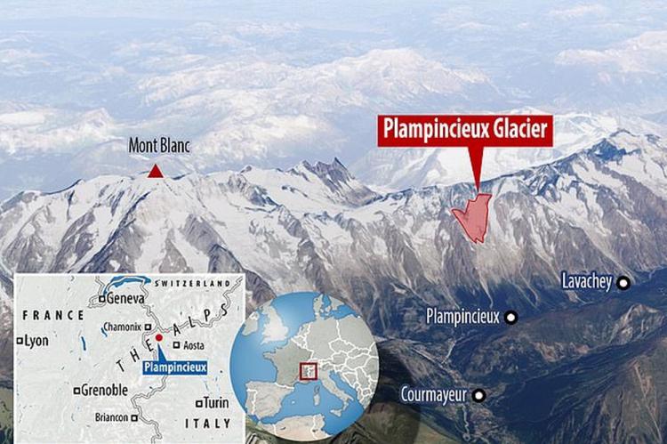 El glaciar Planpincieux vuelve a amenazar con colapsar: Val Ferret en alerta amáxima