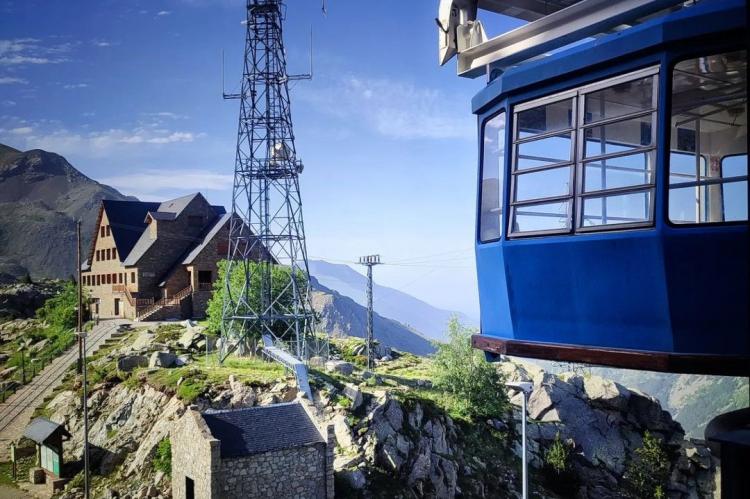 El emblemático teleférico de la Vall Fosca, en marcha hasta el 30 de septiembre