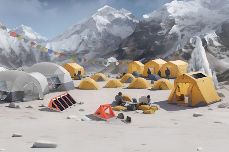 El Everest se inunda con 4.000 litros diarios de orina de las expediciones esta primavera