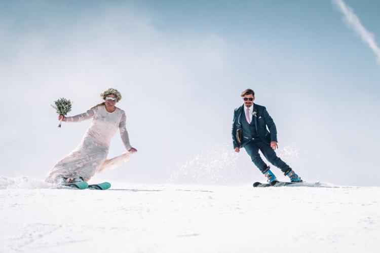 Un “sí, quiero” en Grandvalira marca el auge de las bodas blancas