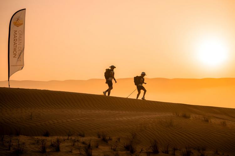 “De la nieve al desierto” en la Oman Desert Marathon