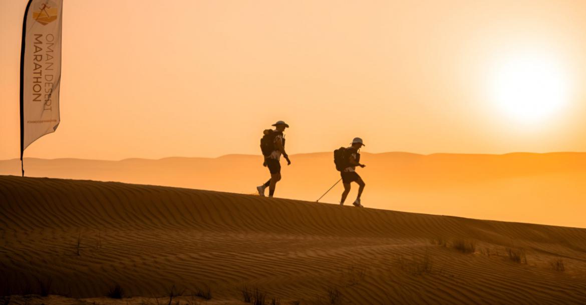 “De la nieve al desierto” en la Oman Desert Marathon